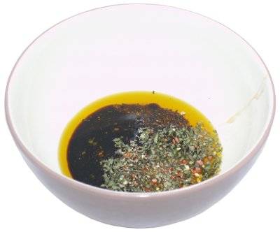 olej rzepakowy, ocet balsamiczny, domowa vegeta, przyprawy, mi�d